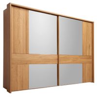 Dieter Knoll SKRIŇA SO ZRKADLOM, dub, farba duba, 300/217/67 cm