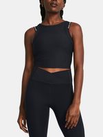 Under Armour Meridian Rib Crop Majica crna