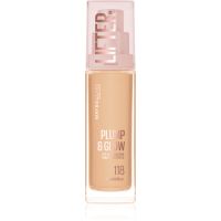 MAYBELLINE NEW YORK Lifter Plump & Glow podkład rozświetlający nadający naturalny wygląd odcień 118 30 ml