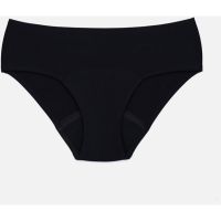 Snuggs Invisible Classic Black látkové menštruačné nohavičky 1 ks