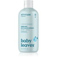 Attitude Baby Leaves Bubble Wash Badschaum für Kinder ab der Geburt 473 ml