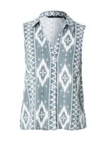 VERO MODA Bluza 'VMMYMILO'  pastelno zelena / bijela