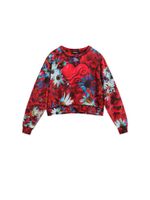 Desigual Sweater majica  plava / nebesko plava / crvena