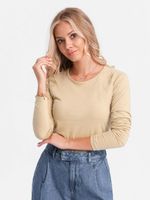 Edoti Sweatshirt Beige