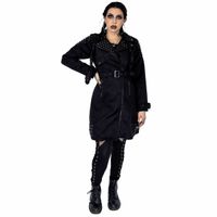 Damen Mantel VIXXSIN - ADONIA - SCHWARZ S