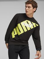 Puma Power Graphic Crew Sweatshirt Schwarz