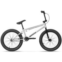 BMX kolo Galaxy Whip 20" 8.0 • 11,4 kg stříbrná