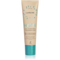 Lumene Matte Oil-Control mattító alapozó SPF 20 árnyalat 1 Classic Beige 30 ml