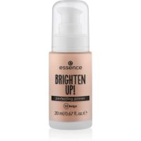 essence BRIGHTEN UP! Perfecting Primer рідка основа під макіяж під тональний крем відтінок 02 Beige 20 мл