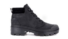 Palladium Pallabase LO Cuff Dámske - Topánky Palladium - Čierna - 97971-001-M-5 - Size: 5