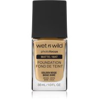 Wet n Wild PhotoFocus podkład matujący we fluidzie odcień Golden Beige 30 ml