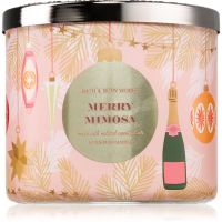 Bath & Body Works Merry Mimosa ароматна свещ 411 гр.