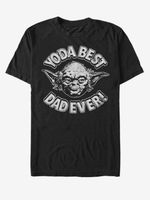 ZOOT.Fan Star Wars Yoda Best Dad Póló Fekete