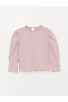 LC Waikiki Crew Neck Long Sleeve Baby Girl T-Shirt