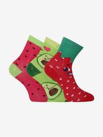 Dedoles 3 Paar Kindersocken Rot