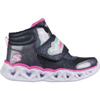 Skechers HEART LIGHTS - BRILLIANT RAINBOW Зимно обувки за момичета, тъмносин, размер