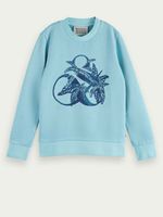 Scotch & Soda Sweatshirt Kinder Blau