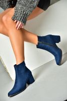 Fox Shoes Women's Navy Blue Boots