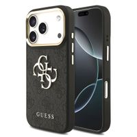 GUESS 4G METAL Zaščitni ovitek za Apple iPhone 17 Pro GREY