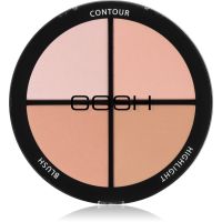 Gosh Contour'n Strobe kontúrovacia a rozjasňujúca paleta odtieň 001 Light 15 g