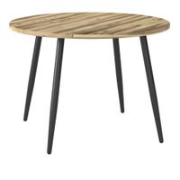 Ambia Garden ZÁHRADNÝ STÔL, drevo, kov, 120/120/76 cm