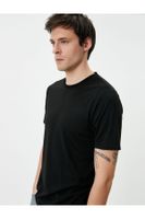 Koton Basic T-Shirt Short Sleeve Crew Neck Slim Fit