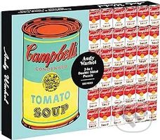 Andy Warhol Soup Can 2-sided 500 Piece Puzzle - Galison