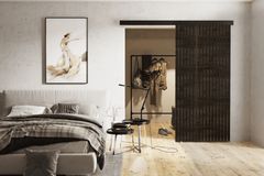 KIER Posuvné dvere BELMO | 100 cm FARBA: Jaseň tmavý