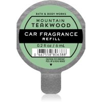 Bath & Body Works Mountain Teakwood dišava za avto nadomestno polnilo 6 ml