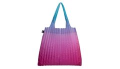 Torba Loqi PLEATED w kolorze tęczowo-niebieskim