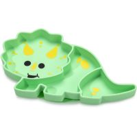 Melii Silicone Suction Plate talíř s přísavkou Dino 1 ks