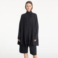 Φόρεμα Nike Sportswear Women's Oversized Long-Sleeve Pleated Mini Dress Black/ Black L