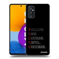 Silikónový čierny obal pre Samsung Galaxy M52 5G - Focus