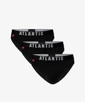 Férfi sportnadrág ATLANTIC 3Pack - fekete