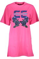 CAVALLI CLASS SHORT DRESS WOMEN PINK