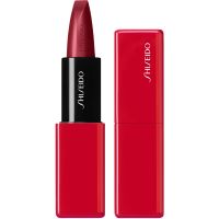 Shiseido Makeup Technosatin gel lipstick saténový rúž odtieň 411 Scarlet Cluster 4 g