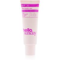 hello sunday the matte one mattító primer zsíros és problémás bőrre SPF 50 50 ml