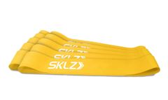 SKLZ Mini Bands - Yellow, pętla wzmacniająca żółta (słaba), 10 szt.