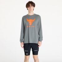 Μπλουζάκι Under Armour Project Rock BRAHMA BULL Long Sleeve Clay Green/ Team Orange L