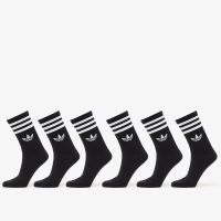 Κάλτσες adidas 3-Stripes Crew Socks 6 Pairs Black M