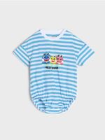 Sinsay - Body oversize Baby Shark - biały