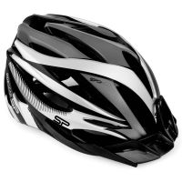 SPECTRO Cyklistická prilba pre dospelých a juniorov IN-MOULD, 55-58 cm, sivá