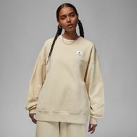 Jordan Flight Wmns Fleece Crewneck - Dámske - Mikina Jordan - Hnedé - DQ4599-234 - Veľkosť: 2XL