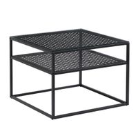 MID.YOU KONFERENČNÝ STOLÍK, čierna, sklo, 60/60/45 cm