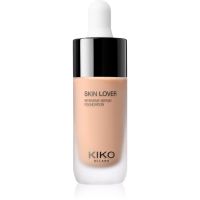 KIKO Milano Skin Lover Intensive Serum Foundation długotrwały podkład w płynie o działaniu nawilżającym odcień 3NG Neutral Gold 20 ml