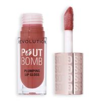 Revolution Pout Bomb Plumping Gloss - Melba Warm Peach