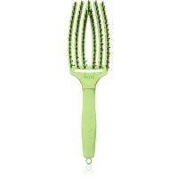 Olivia Garden Fingerbrush Boar & Nylon Щітка для волосся з нейлоновими й кабанячими щетинками Dolce Vita Green Pistacchio 1 кс