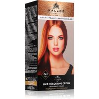 Kallos Glow Lasting Cream Colour permanentná farba na vlasy odtieň Corall Red 60 ml