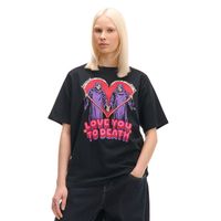 Cropp - Črna majica s potiskom Steven Rhodes - črna