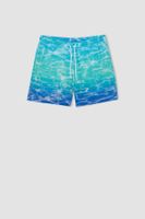 DEFACTO Patterned Short Swim Shorts